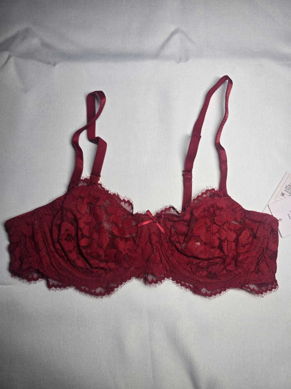 Auden Floral Lace Underwire Balconette Bra